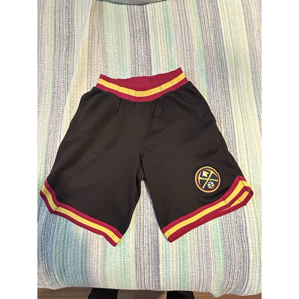Denver Nuggets Men's Small Black Unk NBA Basketball Shorts